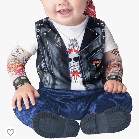 Baby biker costume - Picture 2 of 3